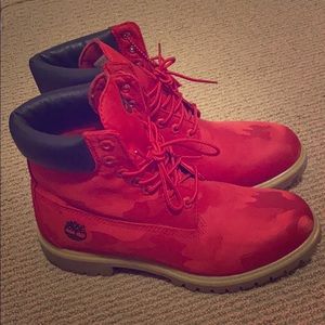 Red Tri Colored Tim’s